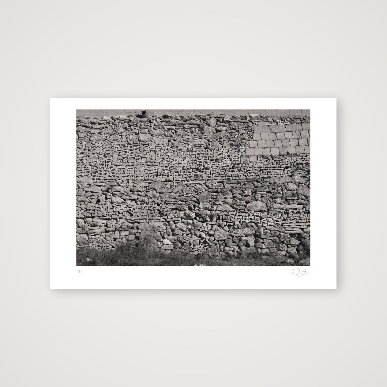 Wall. Baranco de Torrent, 2010 — 45×30cm, 18×12" Print only
