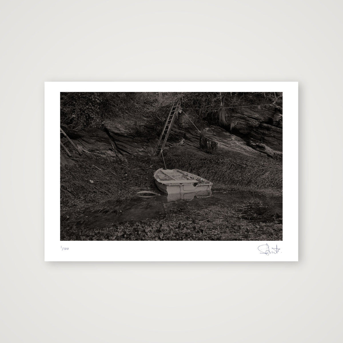Mooring. Cornwall, 2015 — A4 (30×21cm, 12×8") Print only