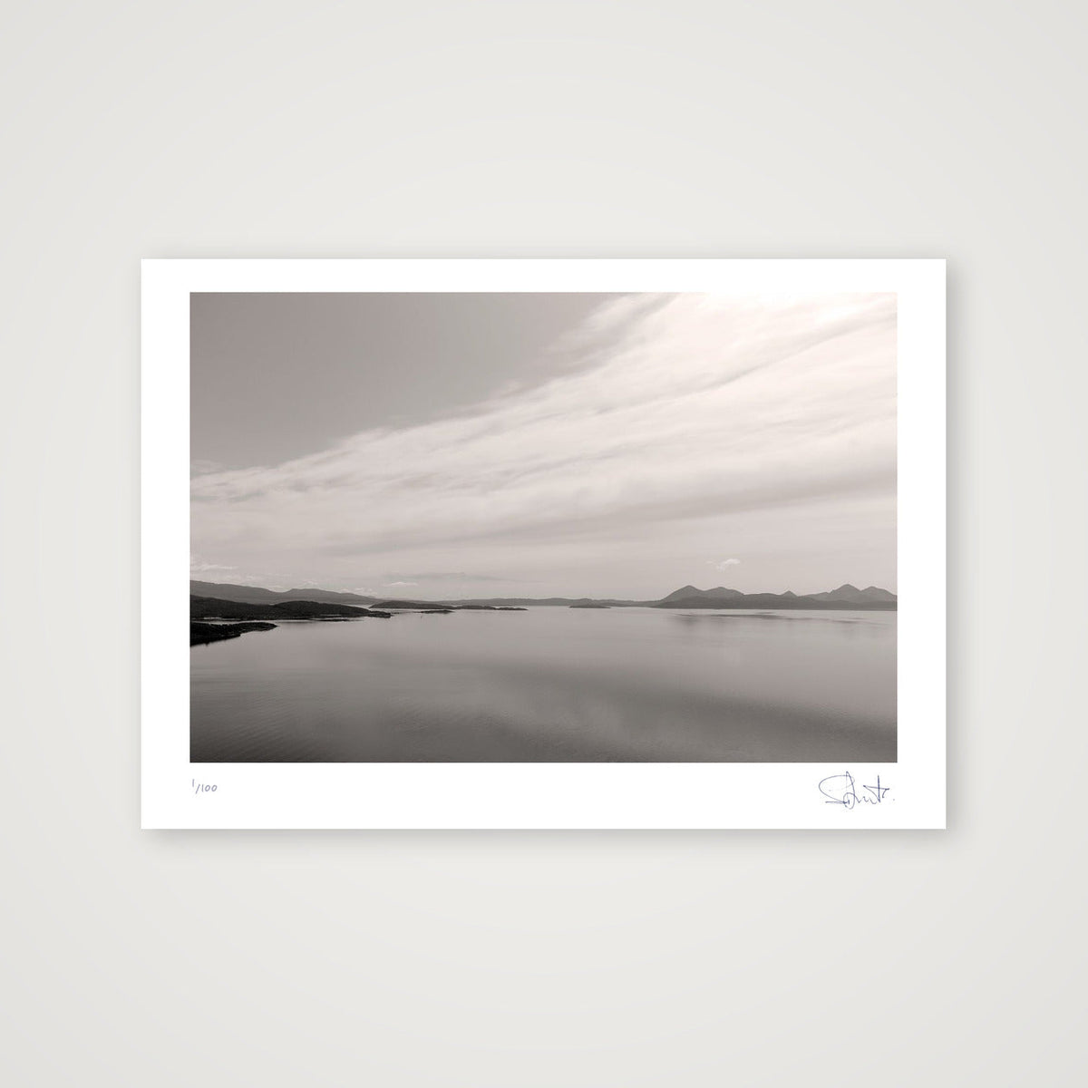 Applecross Bay, 2019 — A4 (30×21cm, 12×8") Print only