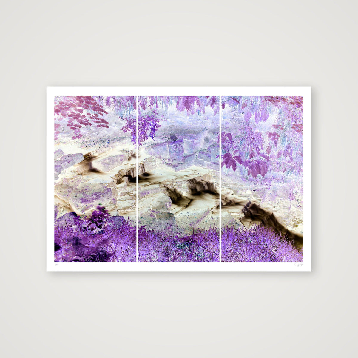 Colden Beck tryptic — 100×70cm, 39×28" Print only